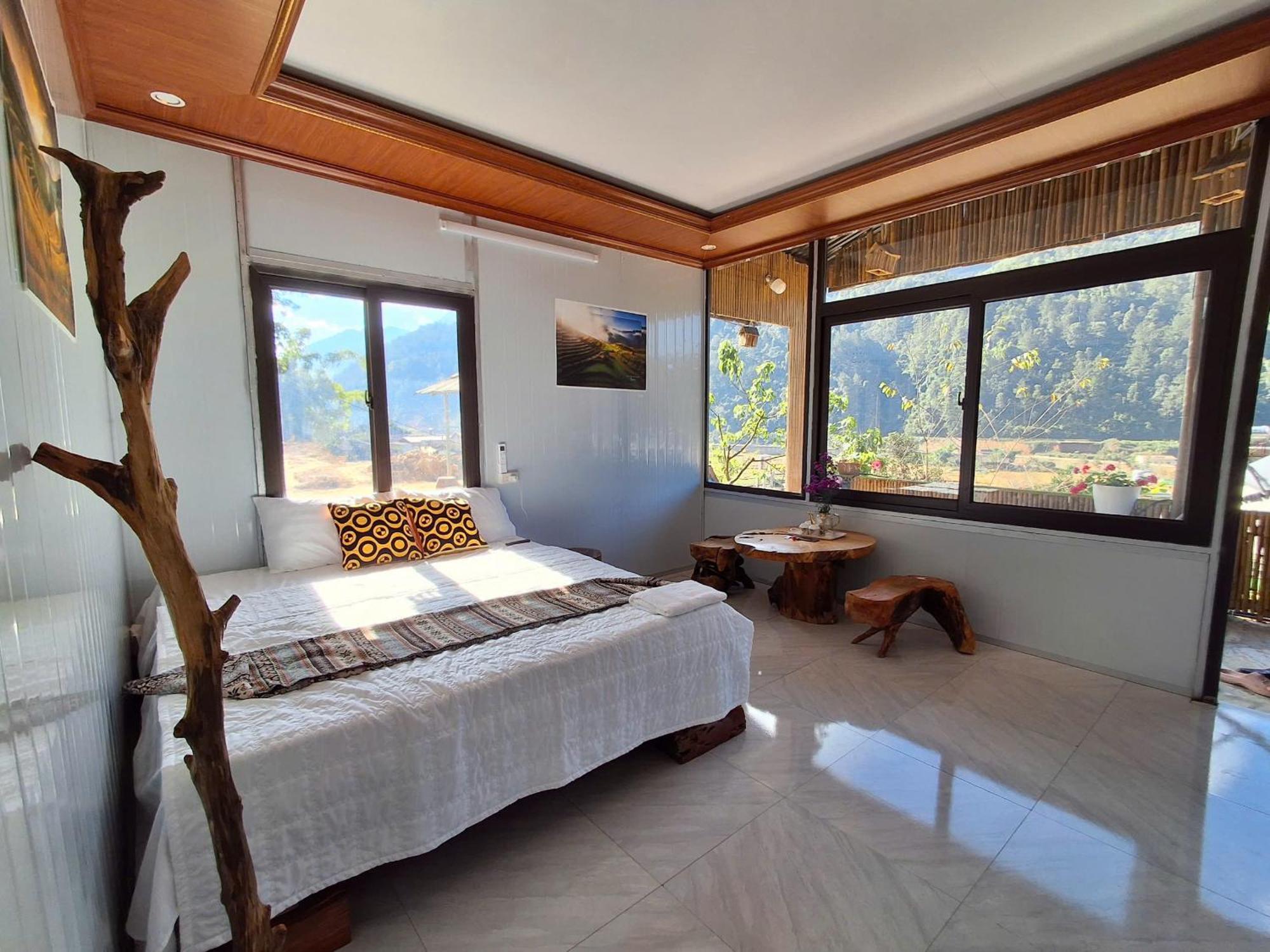 Mu Cang Homestay Lao San Chay Exterior foto